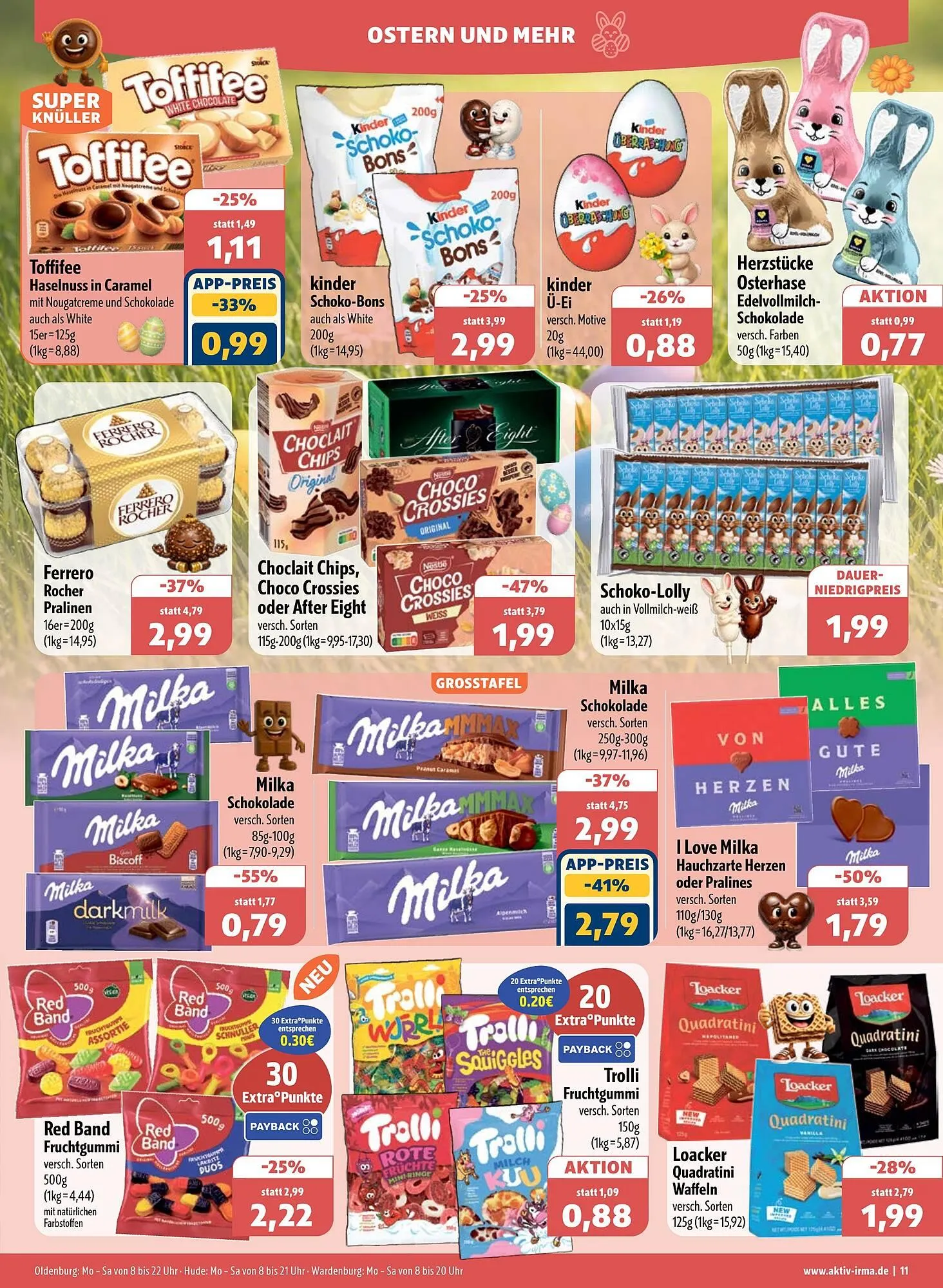 Aktiv Irma Prospekt von 30. März bis 4. April 2026 - Prospekt seite 11