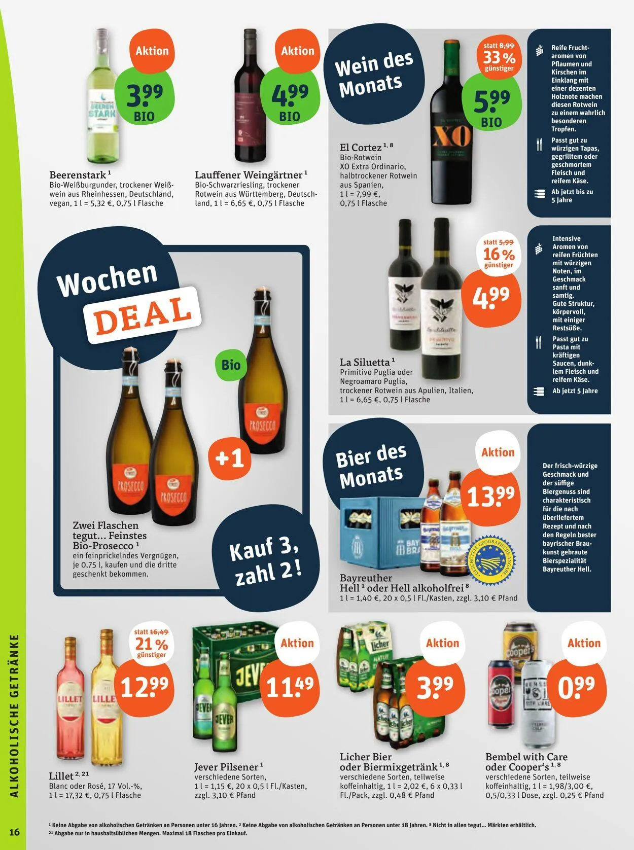 Tegut Aktueller Prospekt von 27. Oktober bis 2. November 2025 - Prospekt seite 18