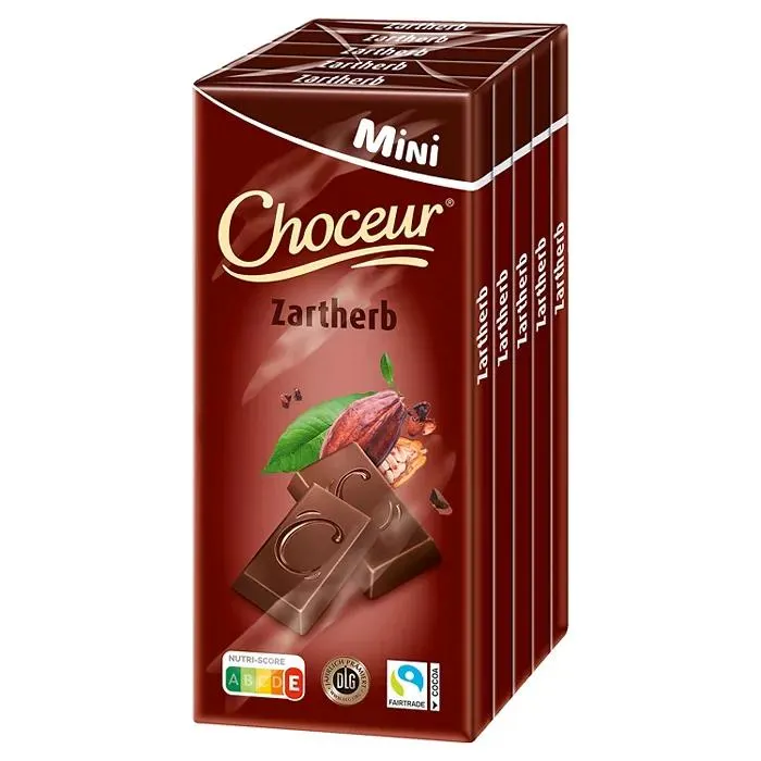 CHOCEUR Mini Tafeln 200 g, Zartbitter