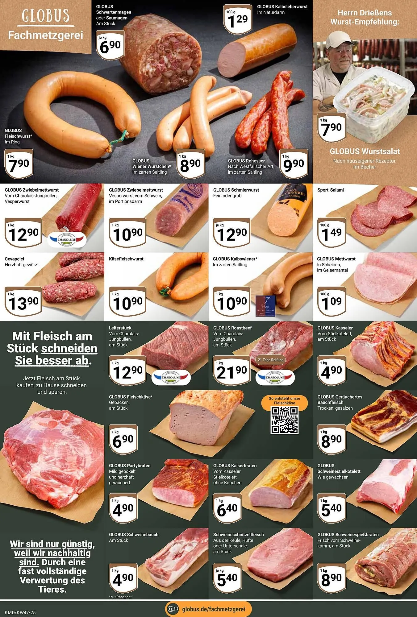 Globus Prospekt von 17. November bis 22. November 2025 - Prospekt seite 8