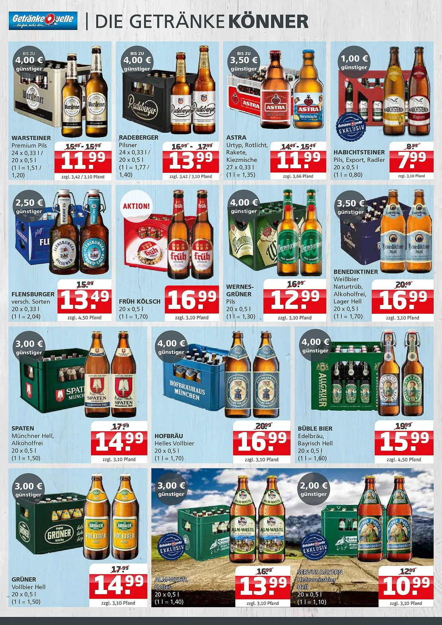 Getränke Quelle Prospekt von 8. März bis 15. März 2025 - Prospekt seite 2