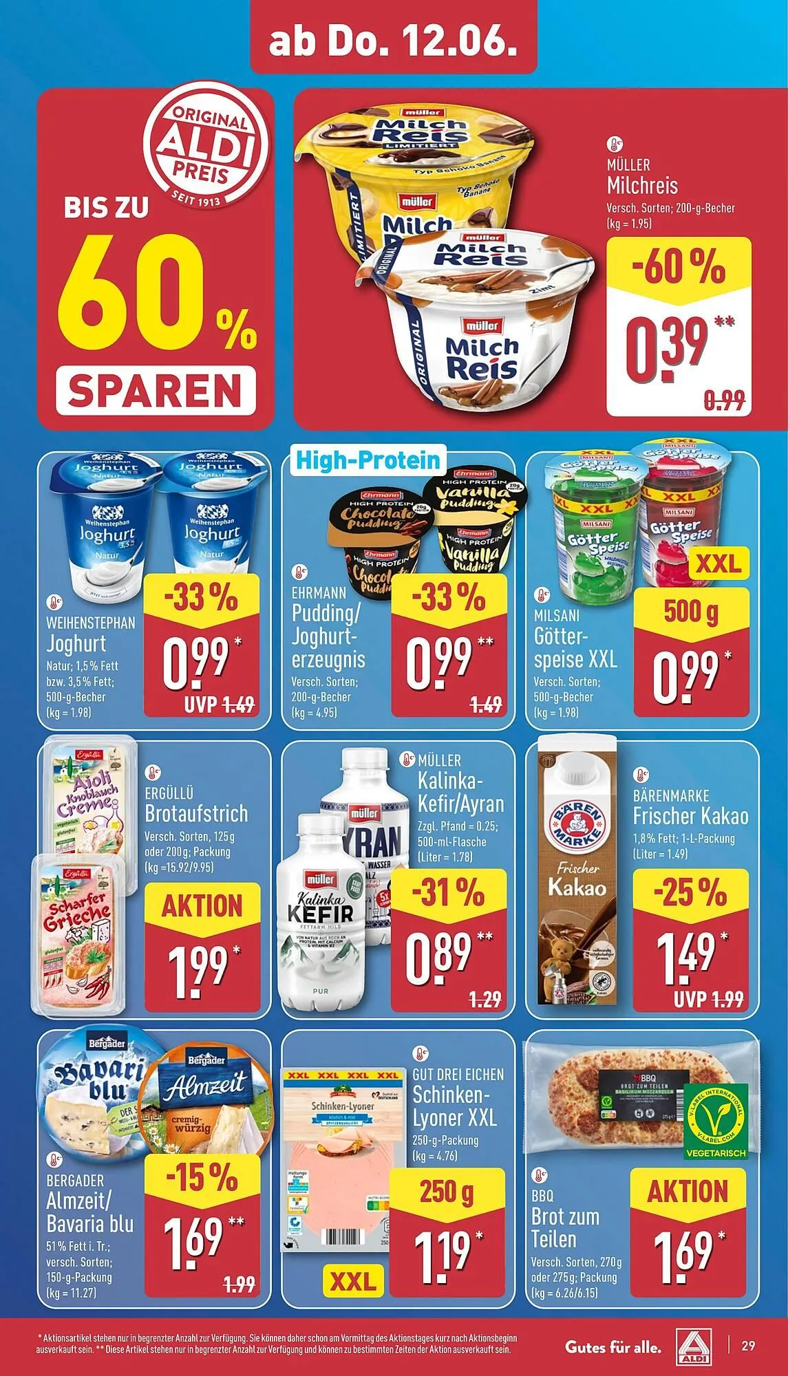Aldi Nord Prospekt von 10. Juni bis 14. Juni 2025 - Prospekt seite 29