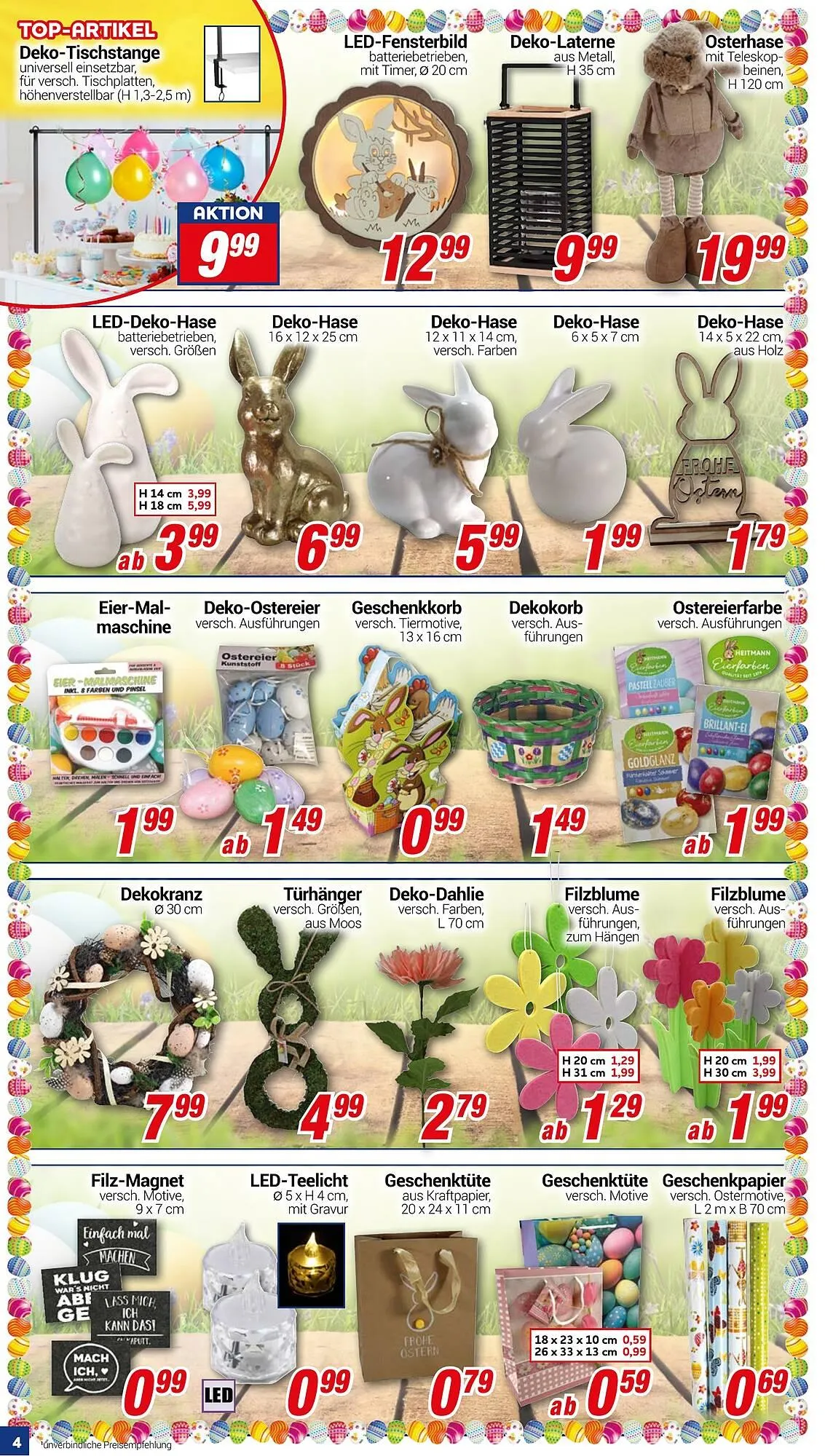 CENTERSHOP Prospekt von 16. März bis 21. März 2026 - Prospekt seite 4