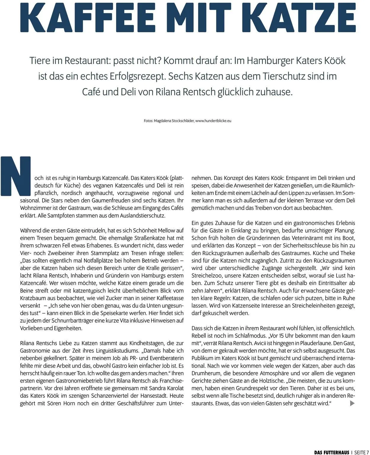 Futterhaus Aktueller Prospekt von 1. August bis 31. August 2025 - Prospekt seite 7