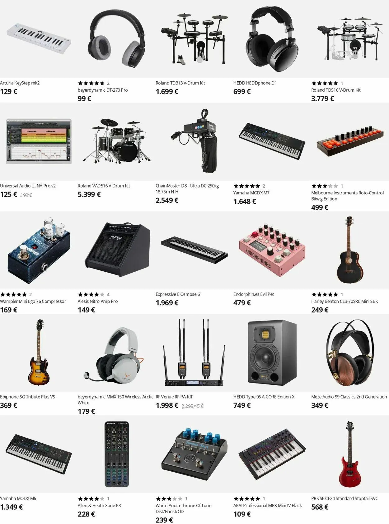 Thomann Aktueller Prospekt von 17. November bis 26. November 2025 - Prospekt seite 3