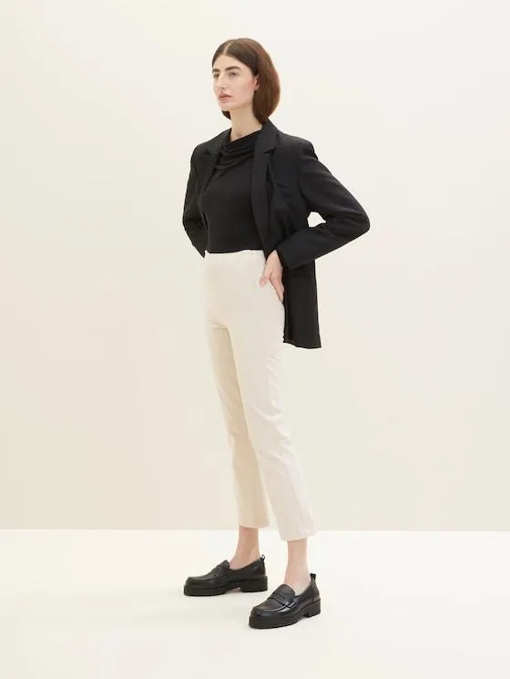 Cropped Mia slim trousers