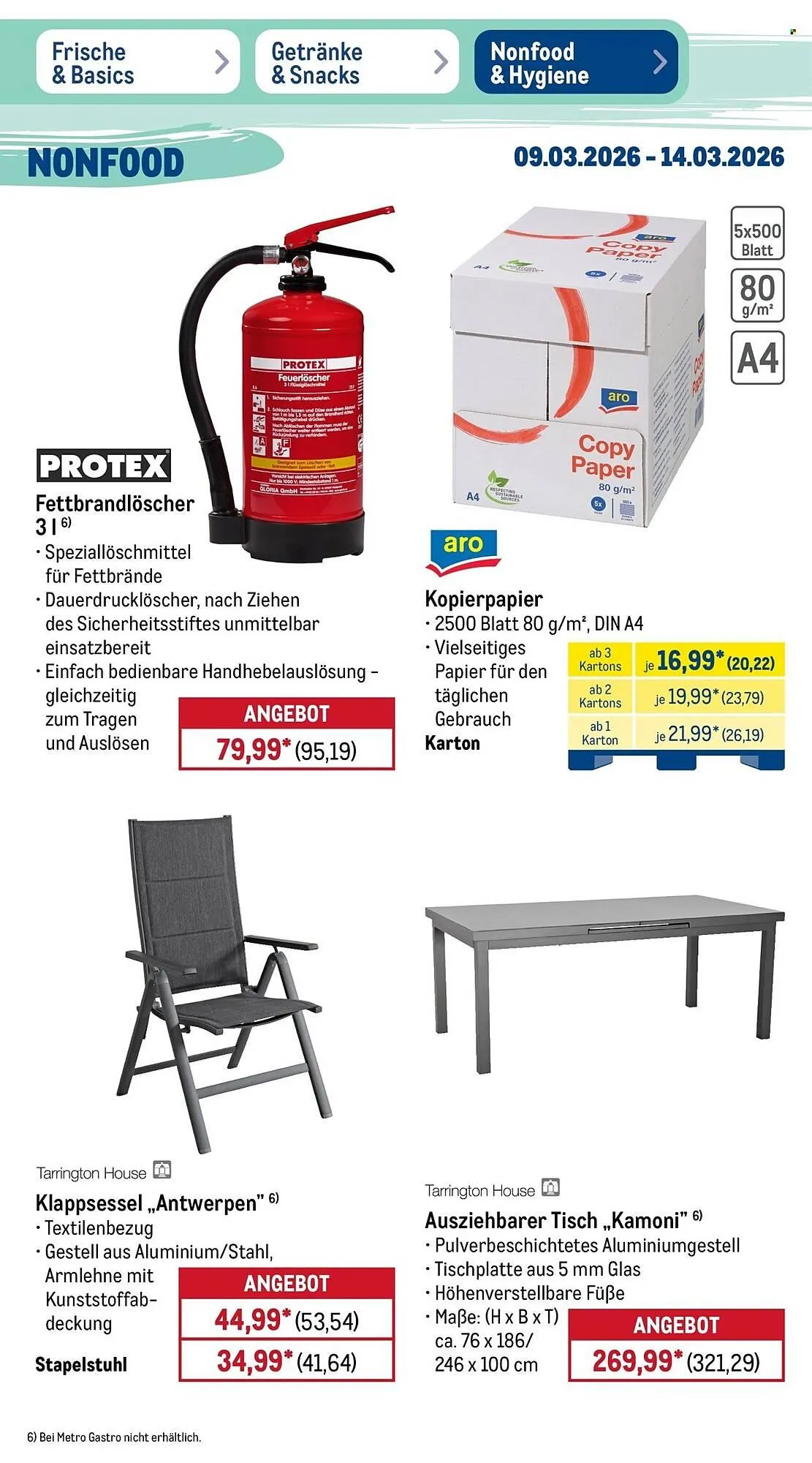 METRO Prospekt von 9. März bis 14. März 2026 - Prospekt seite 48