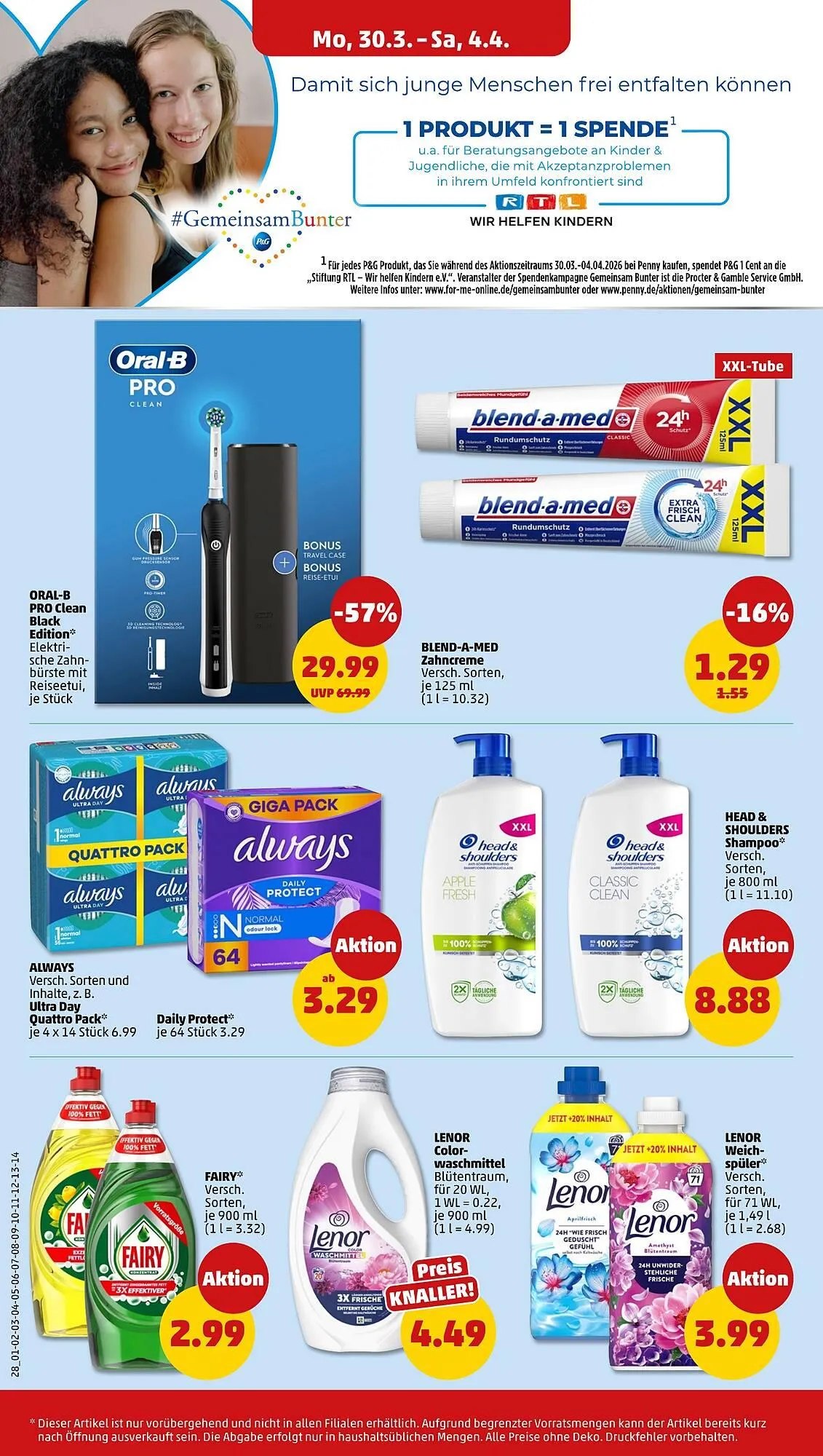 PENNY Prospekt von 30. März bis 5. April 2026 - Prospekt seite 32