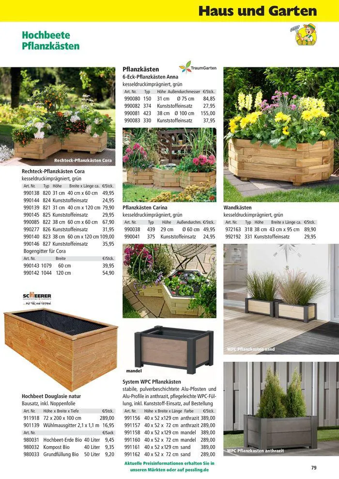 Holz-& Baukatalog 2024/25 von 27. März bis 31. Januar 2025 - Prospekt seite 79