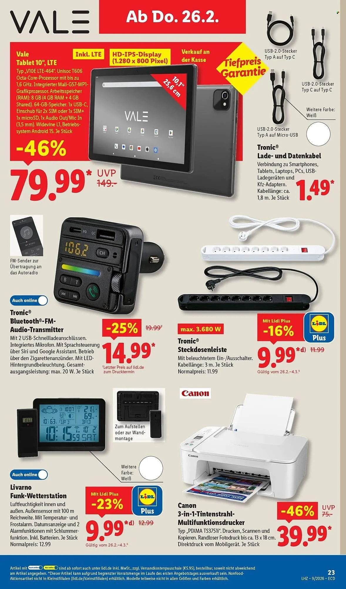 Lidl Prospekt von 23. Februar bis 28. Februar 2026 - Prospekt seite 21