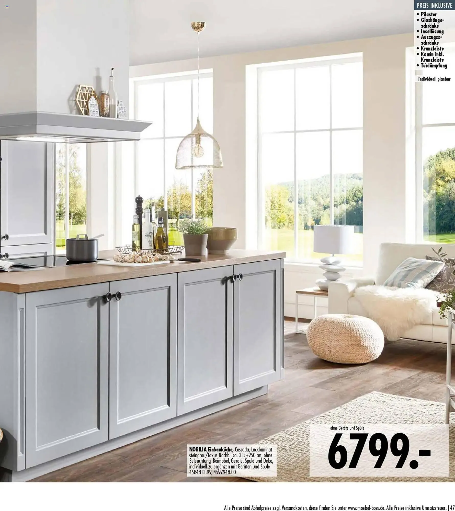 Möbel Boss Prospekt von 9. April bis 30. November 2026 - Prospekt seite 47