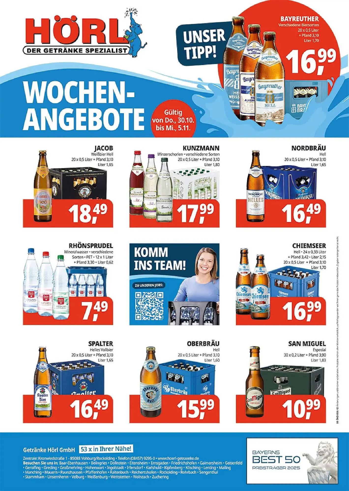 Hörl Getränke Prospekt von 29. Oktober bis 5. November 2025 - Prospekt seite 2