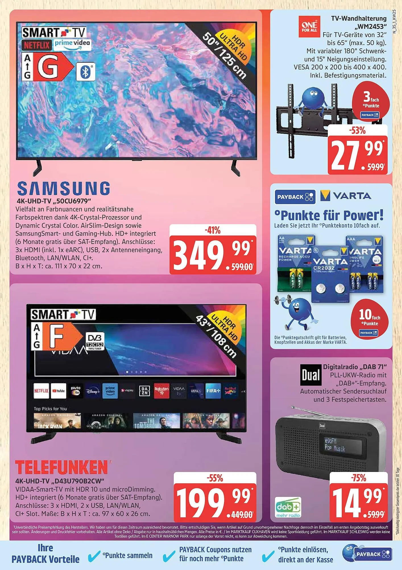 Marktkauf Prospekt von 16. Juni bis 21. Juni 2025 - Prospekt seite 35