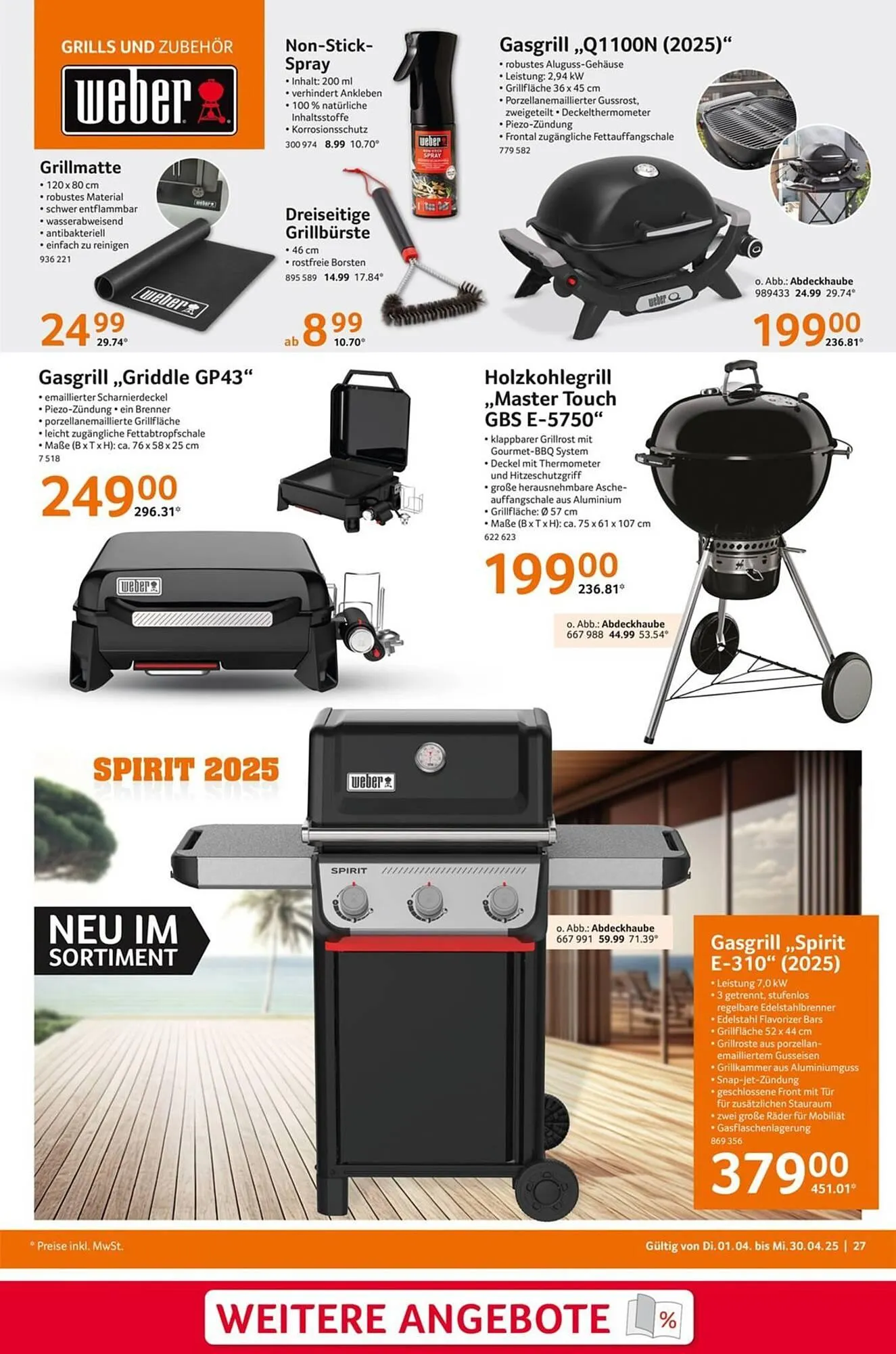 Selgros Prospekt von 1. April bis 30. April 2025 - Prospekt seite 27