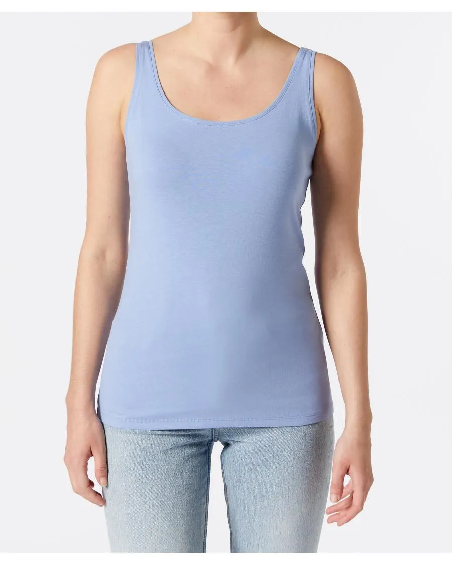 Basic Tanktop Janina, Rundhalsausschnitt