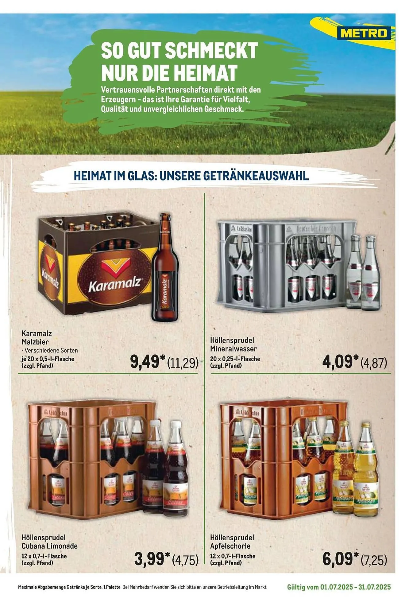 METRO Prospekt von 1. Juli bis 31. Juli 2025 - Prospekt seite 67