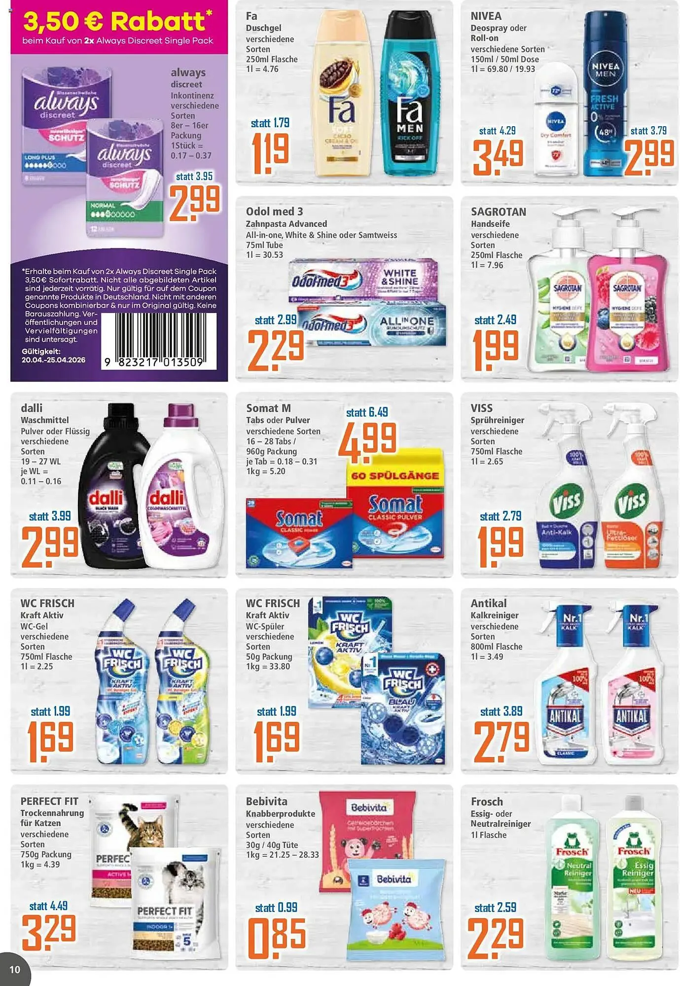 Klaas und Kock Prospekt von 20. April bis 25. April 2026 - Prospekt seite 10