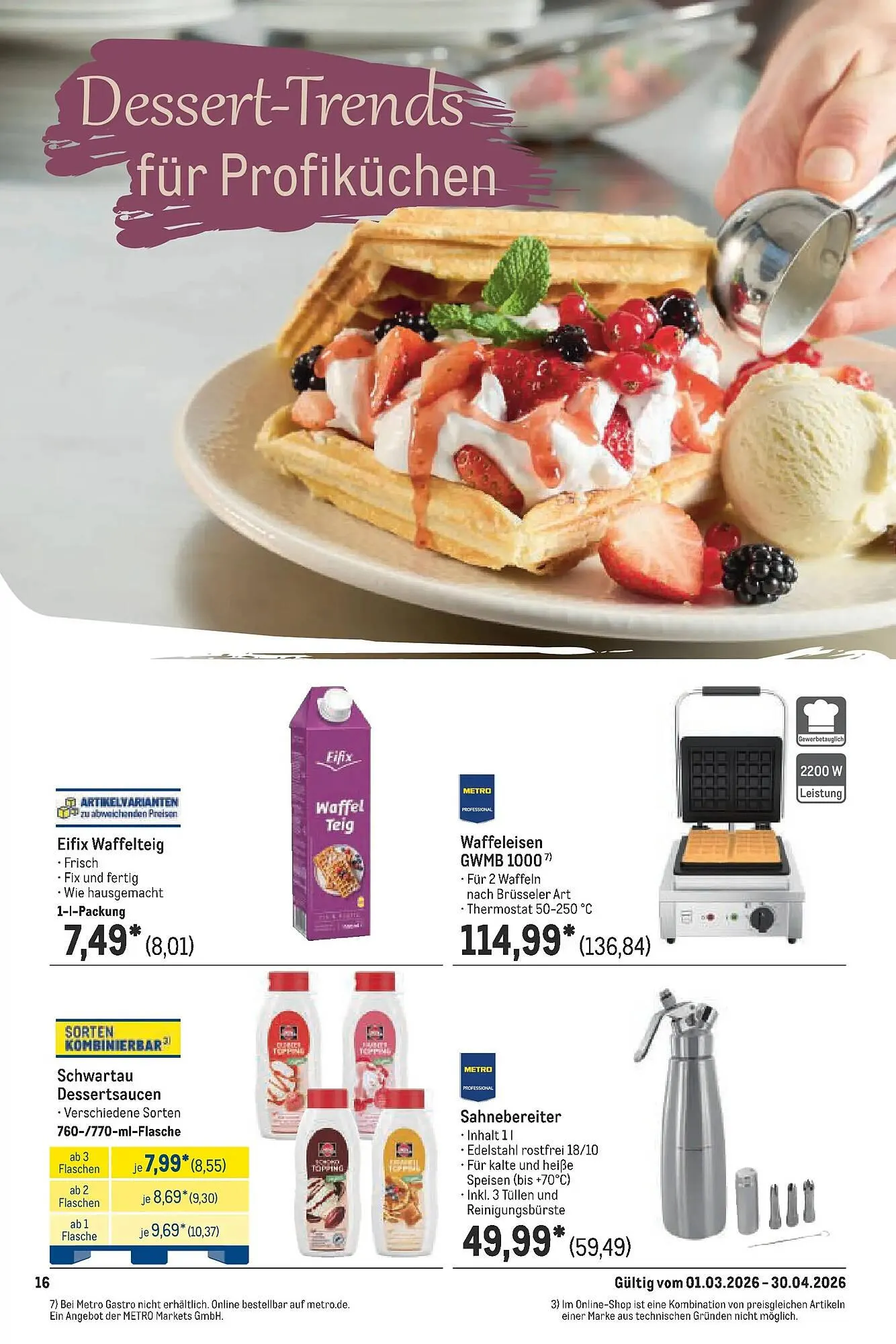METRO Prospekt von 22. März bis 28. März 2026 - Prospekt seite 16