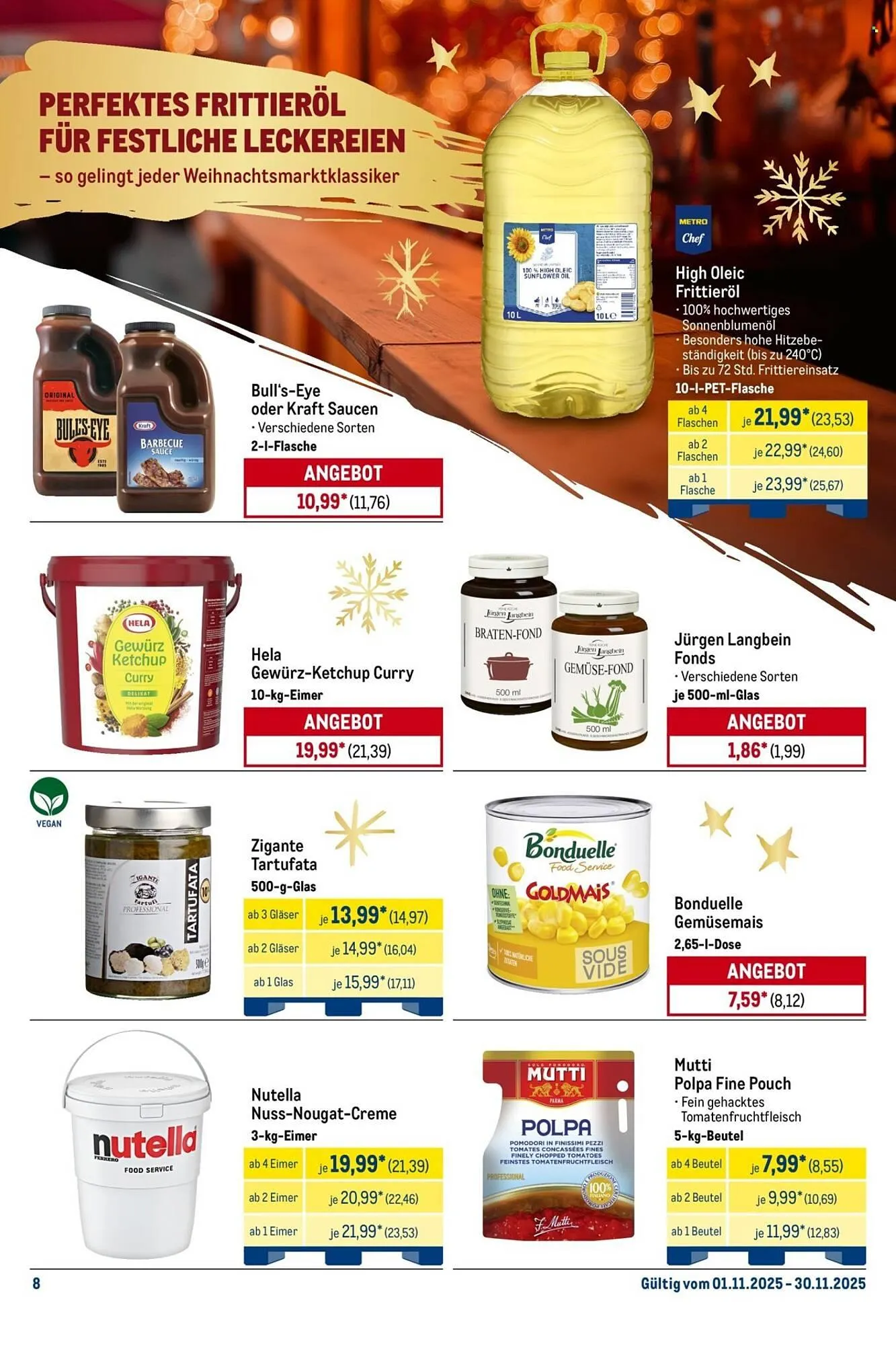 METRO Prospekt von 1. November bis 30. November 2025 - Prospekt seite 8