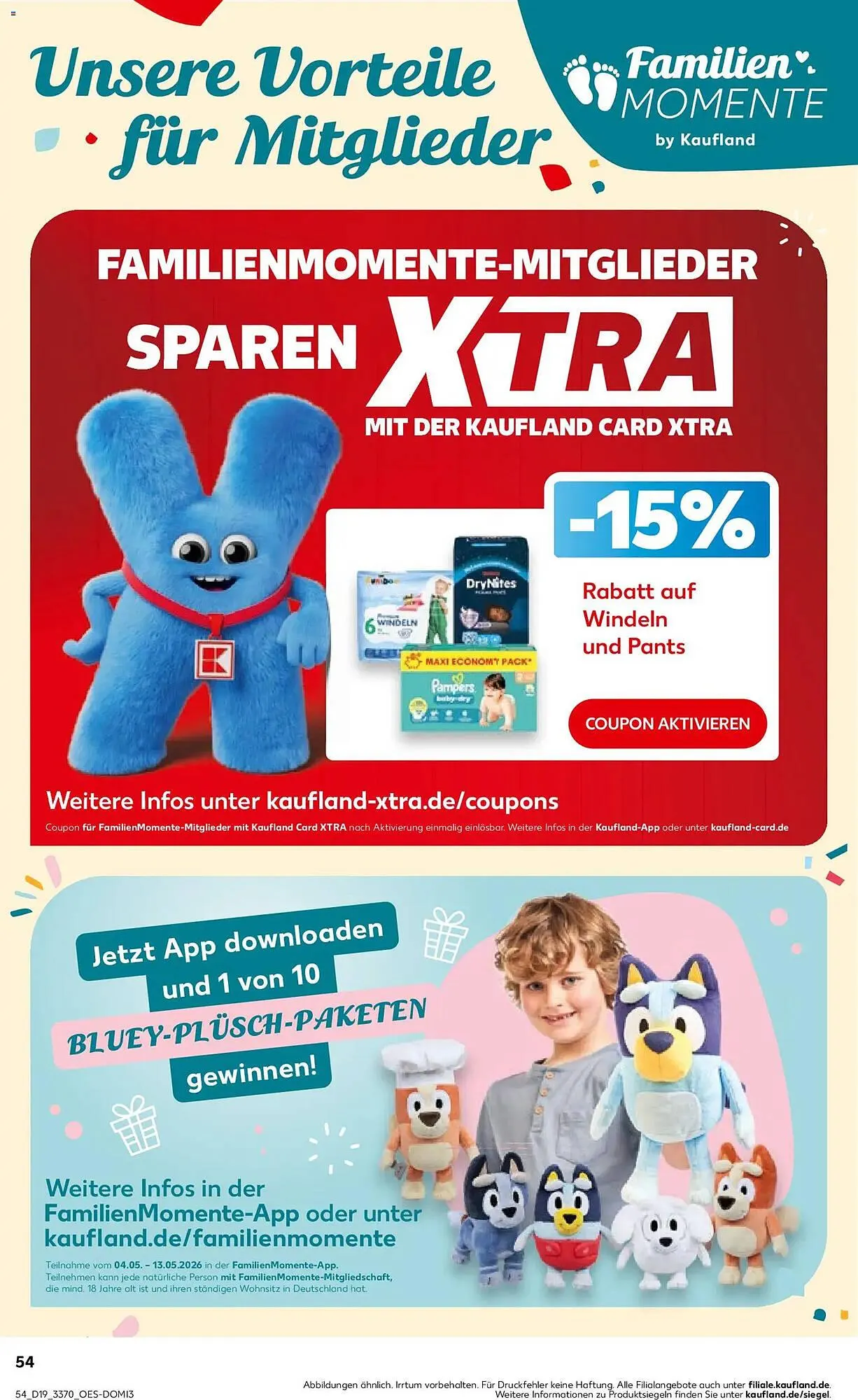 Kaufland Prospekt von 7. Mai bis 13. Mai 2026 - Prospekt seite 54