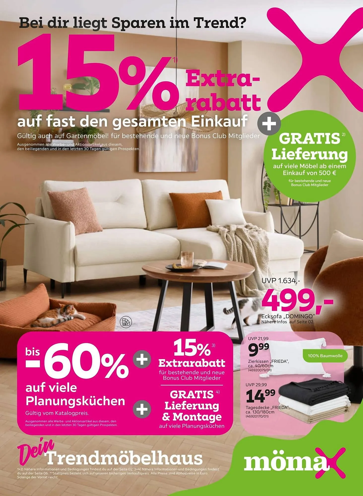 Mömax Prospekt von 13. April bis 20. April 2026 - Prospekt seite 1