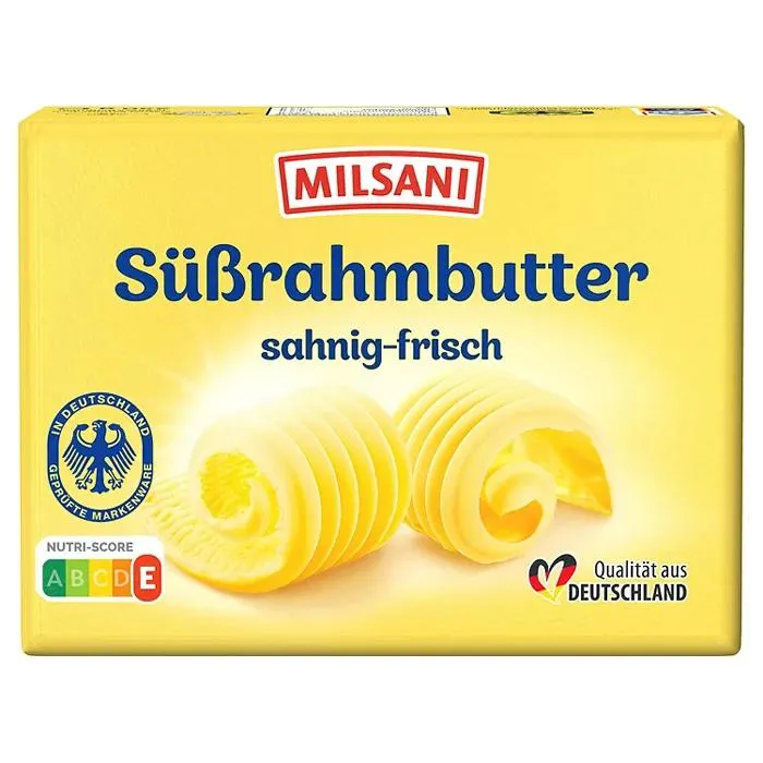 MILSANI Süßrahmbutter 250 g