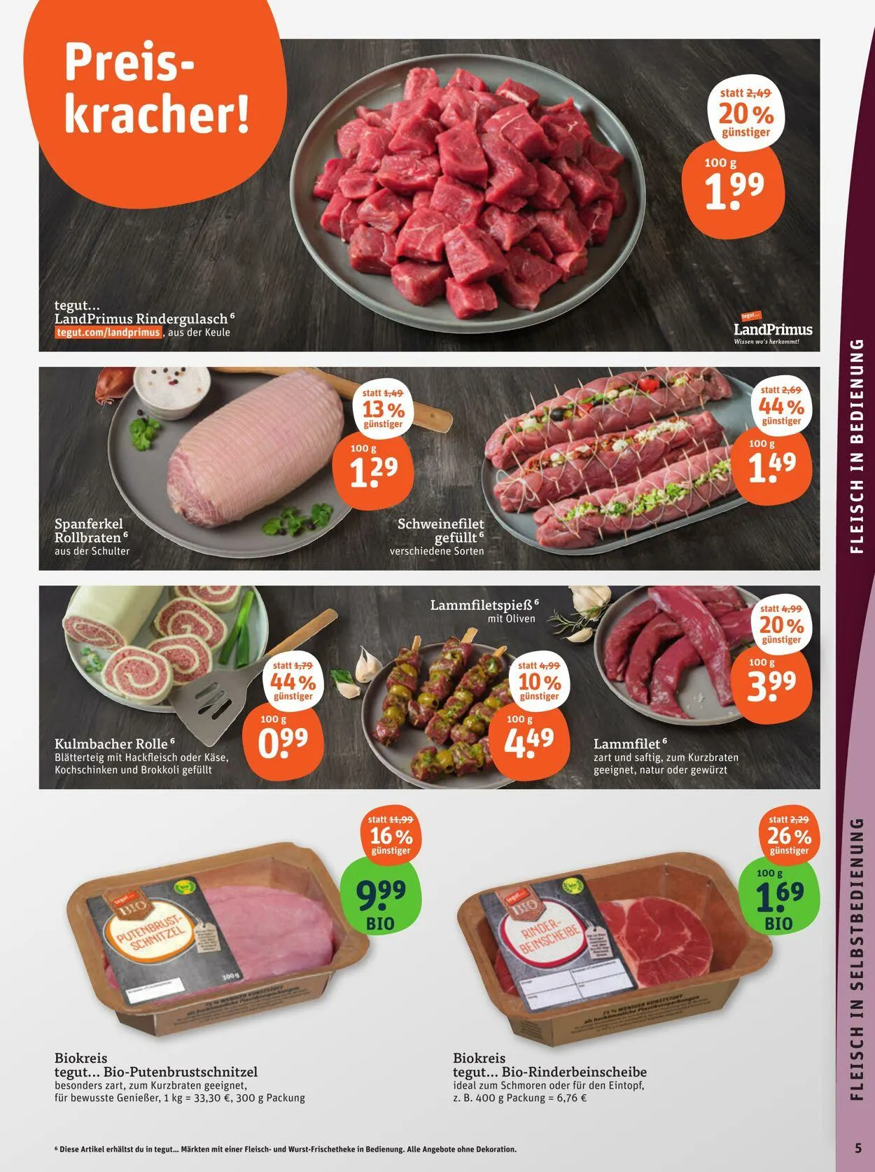 Tegut Aktueller Prospekt von 8. September bis 14. September 2025 - Prospekt seite 7