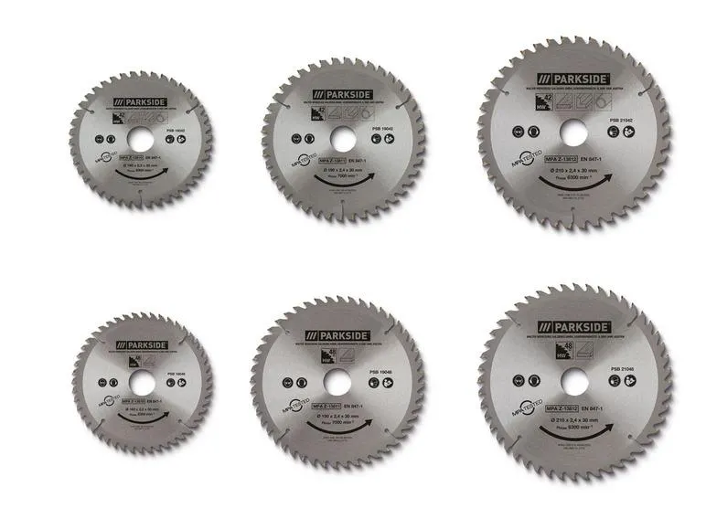 PARKSIDE® Sägeblätter für Handkreissägen, Stahl