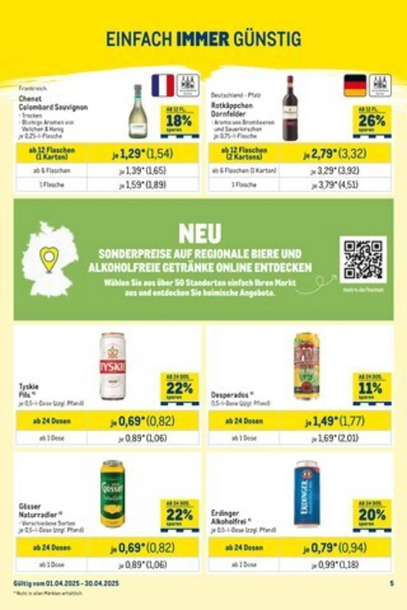 METRO Prospekt von 1. April bis 30. April 2025 - Prospekt seite 6