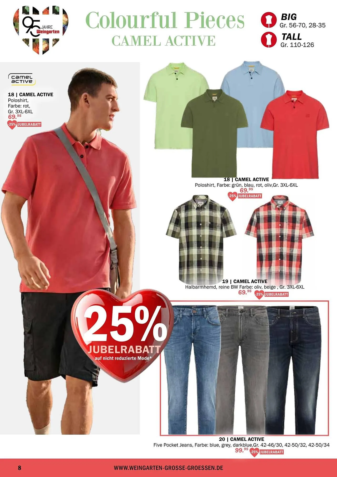 Modehaus Weingarten Prospekt von 2. April bis 1. Juni 2025 - Prospekt seite 8