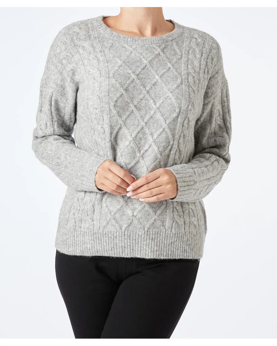 Strickpullover mit Muster