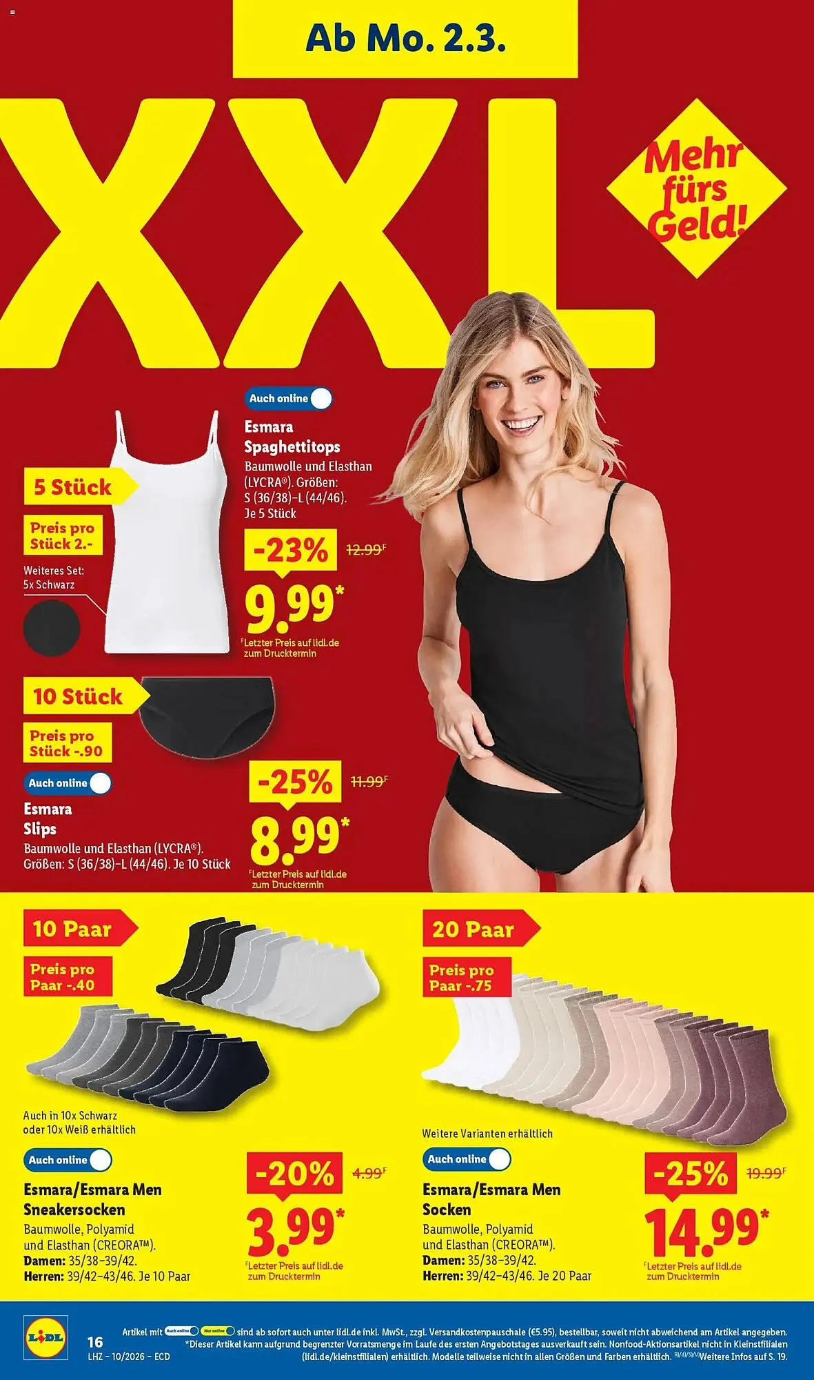 Lidl Prospekt von 2. März bis 7. März 2026 - Prospekt seite 6