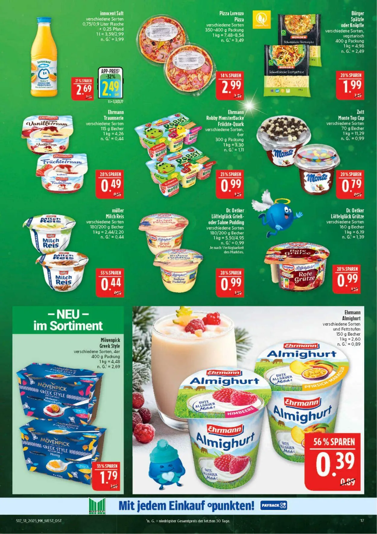 Marktkauf - Nürnberg-Thon Aktueller Prospekt von 15. Dezember bis 20. Dezember 2025 - Prospekt seite 17