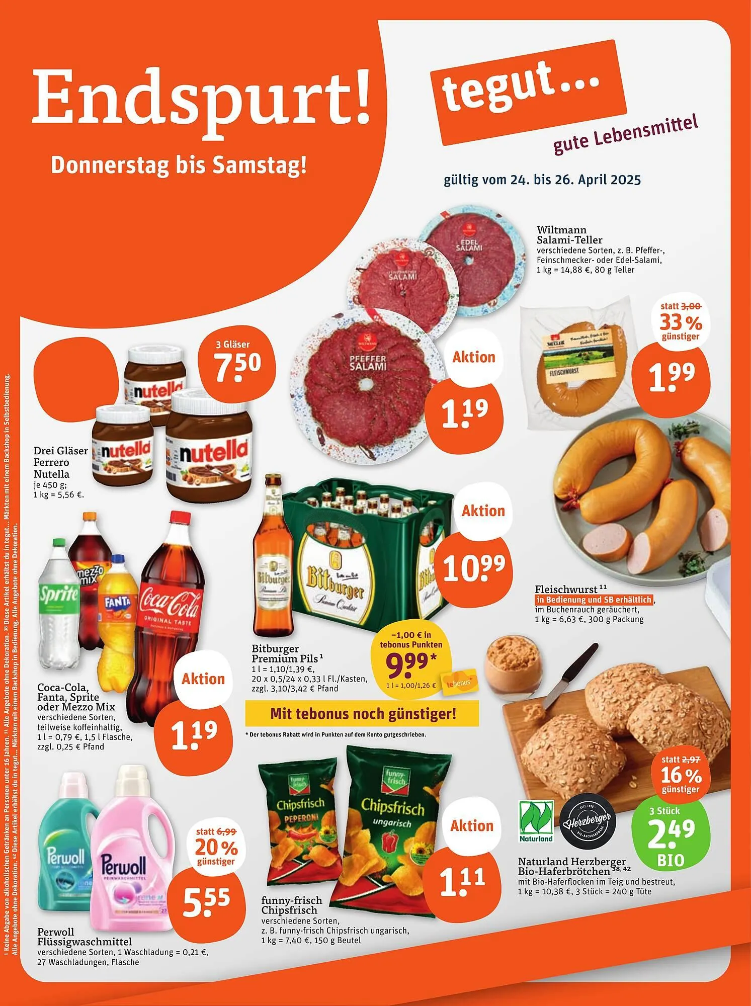 basic Prospekt von 24. April bis 26. April 2025 - Prospekt seite 1