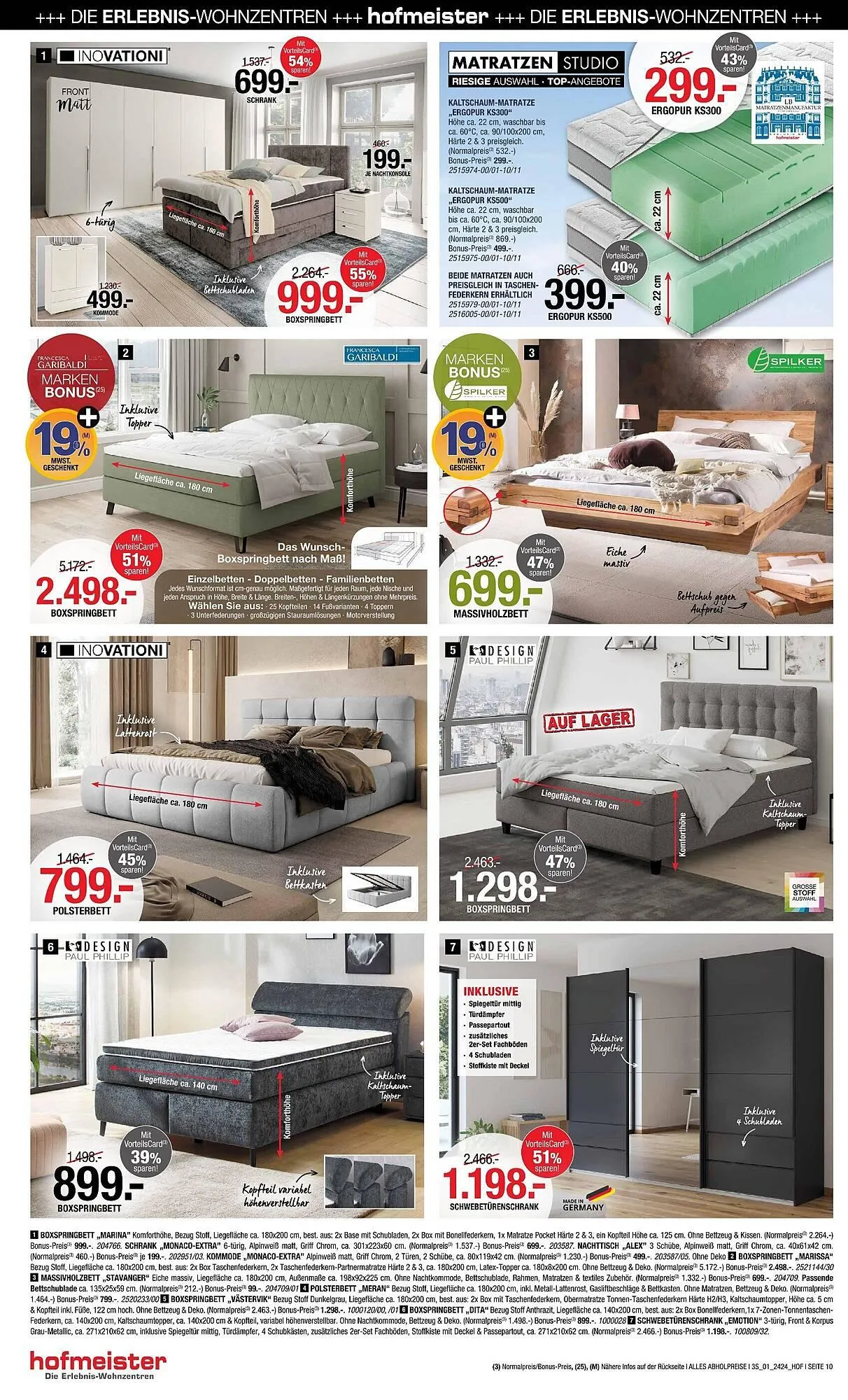 Hofmeister Prospekt von 14. Januar bis 10. Februar 2026 - Prospekt seite 10