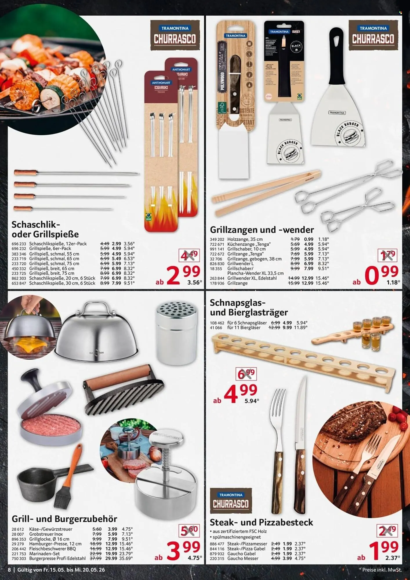 Selgros Prospekt von 15. Mai bis 20. Mai 2026 - Prospekt seite 8