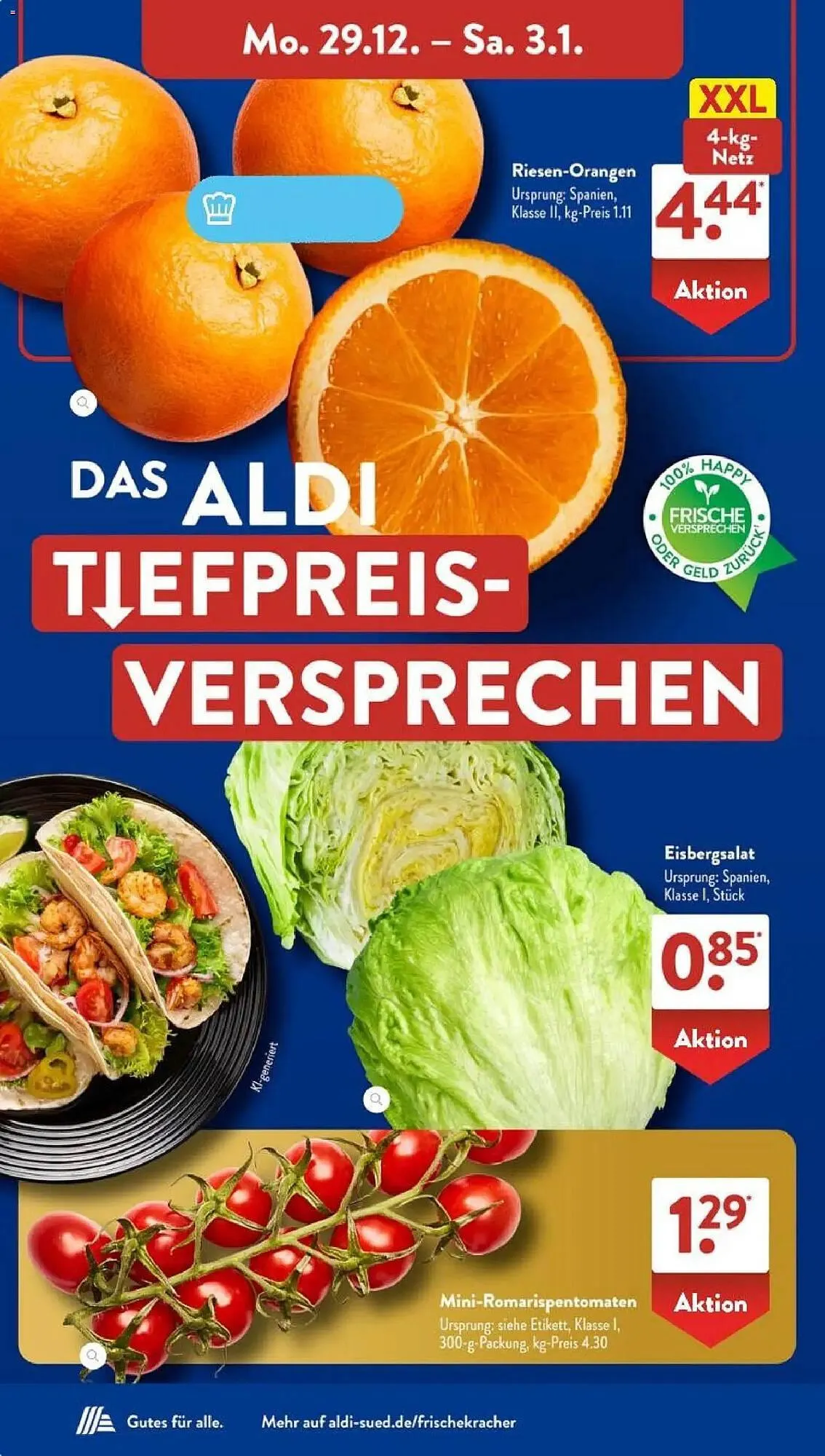 Aldi Süd Prospekt von 29. Dezember bis 3. Januar 2026 - Prospekt seite 4