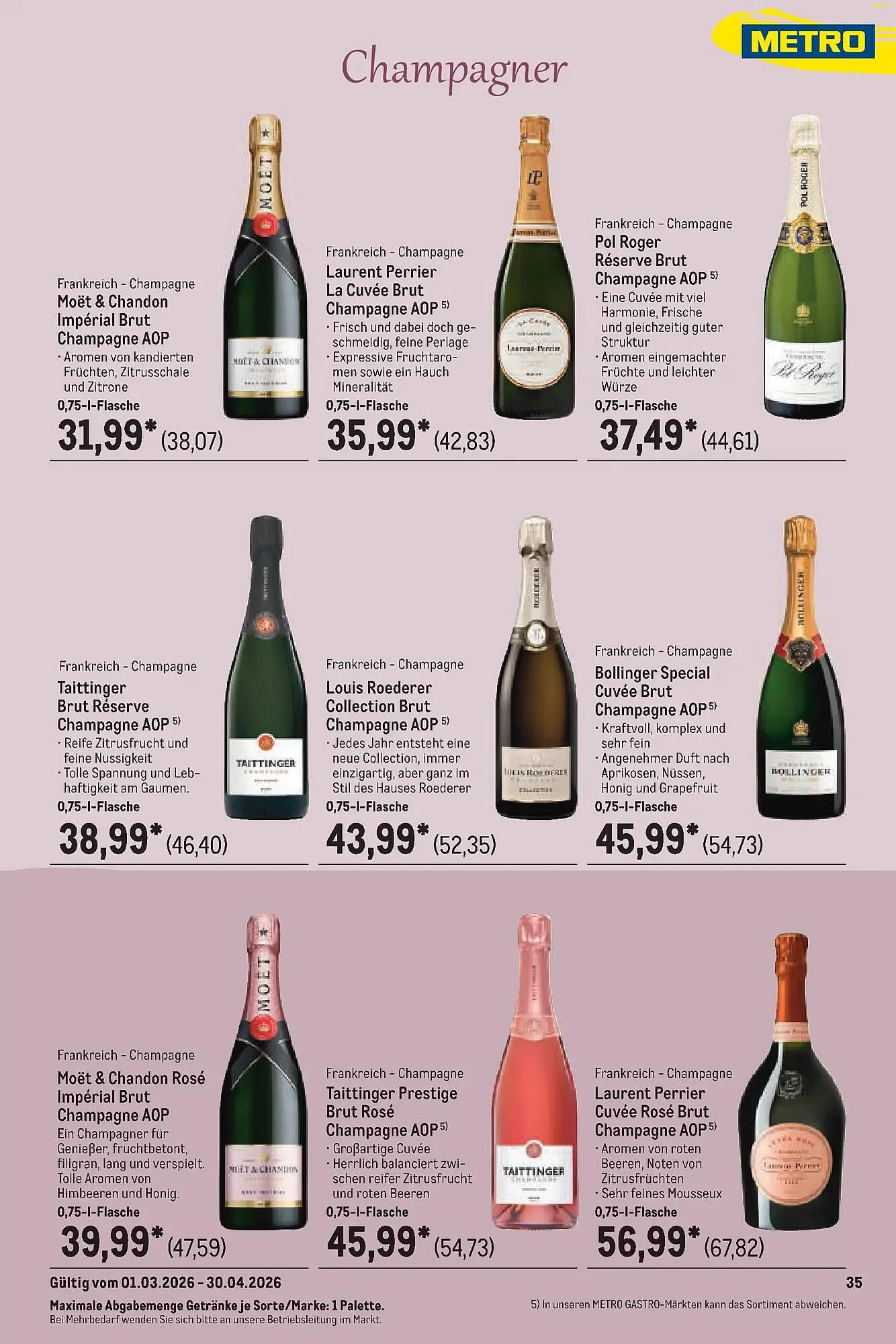 METRO Prospekt von 22. März bis 28. März 2026 - Prospekt seite 35