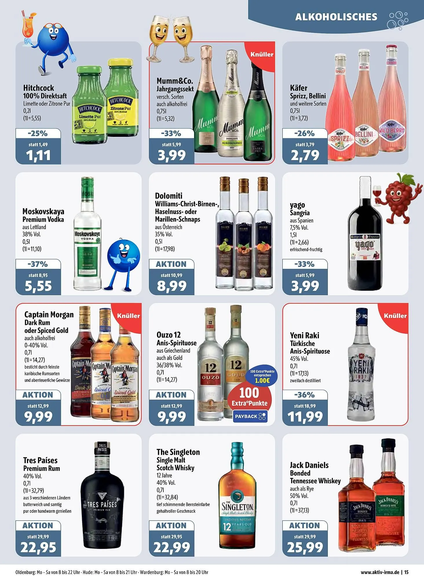 Aktiv Irma Prospekt von 2. Juni bis 7. Juni 2025 - Prospekt seite 15