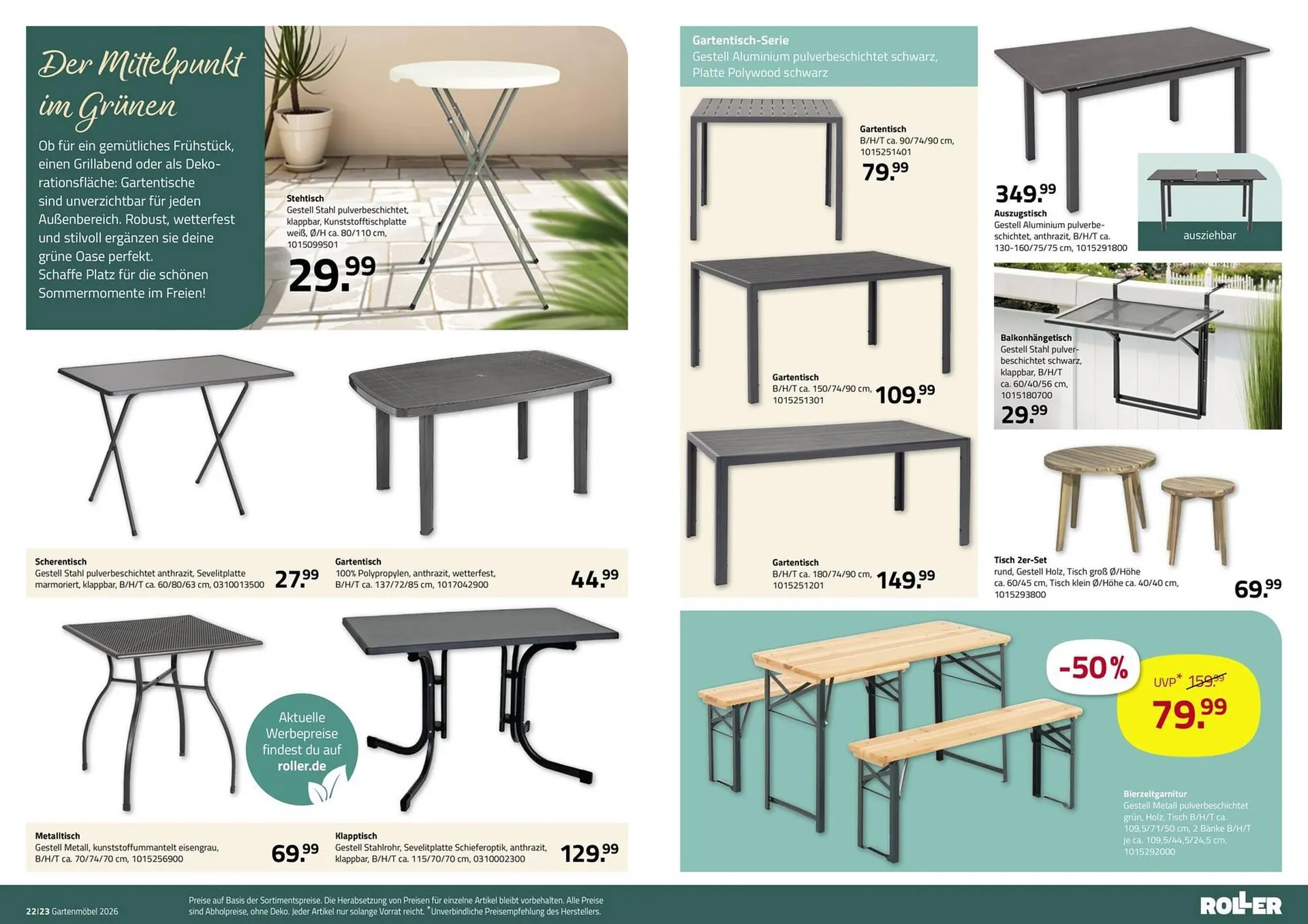 ROLLER Prospekt von 23. März bis 26. September 2026 - Prospekt seite 12