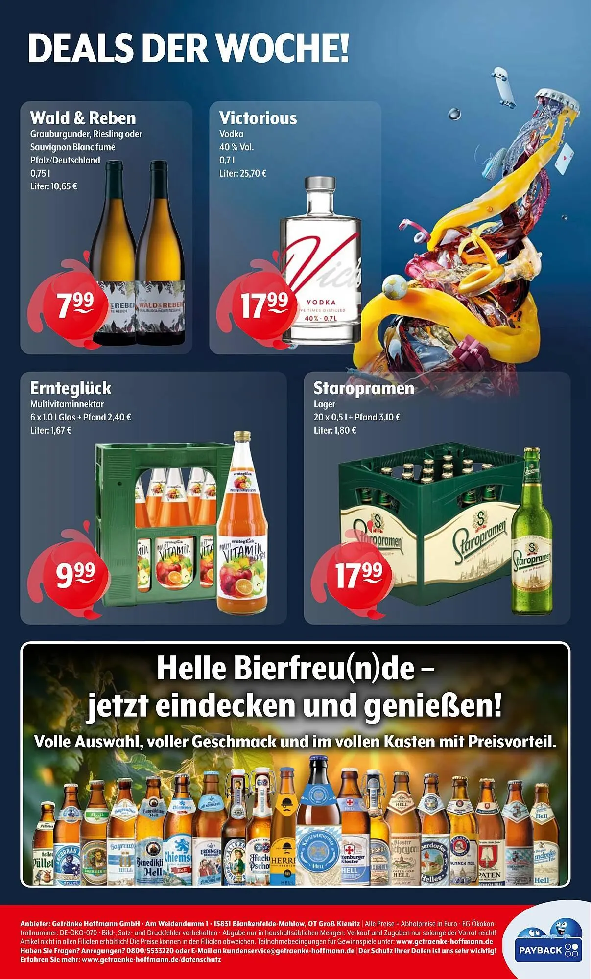 Getränke Hoffmann Prospekt von 11. August bis 16. August 2025 - Prospekt seite 8