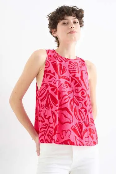 Blouse top - patterned