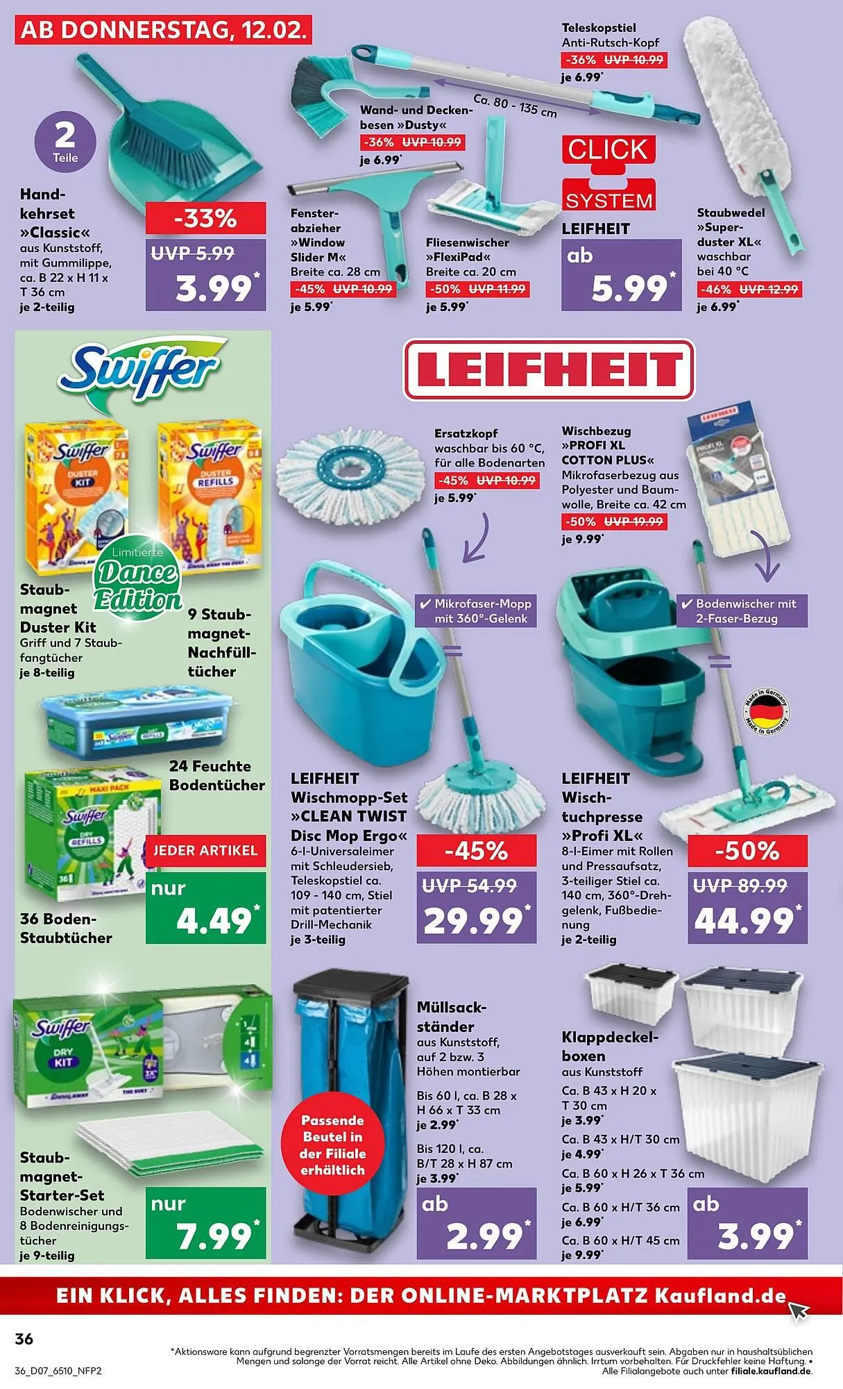 Kaufland Prospekt von 12. Februar bis 18. Februar 2026 - Prospekt seite 36