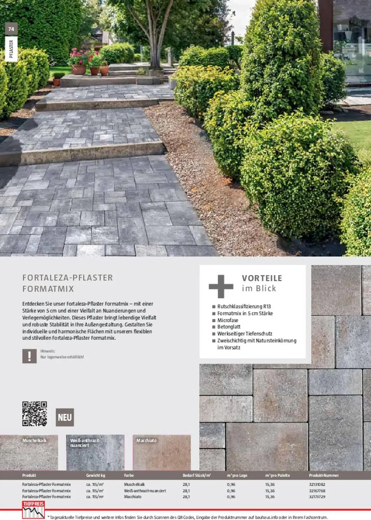 Bauhaus Prospekt von 10. März bis 30. Juni 2025 - Prospekt seite 74