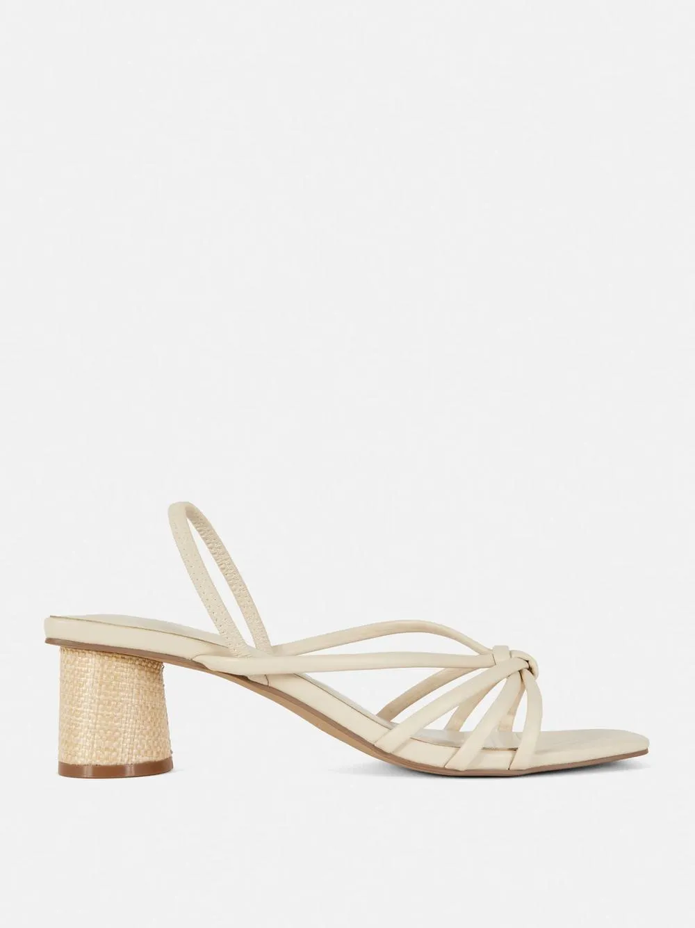 Bast-Sandaletten in weiter Passform