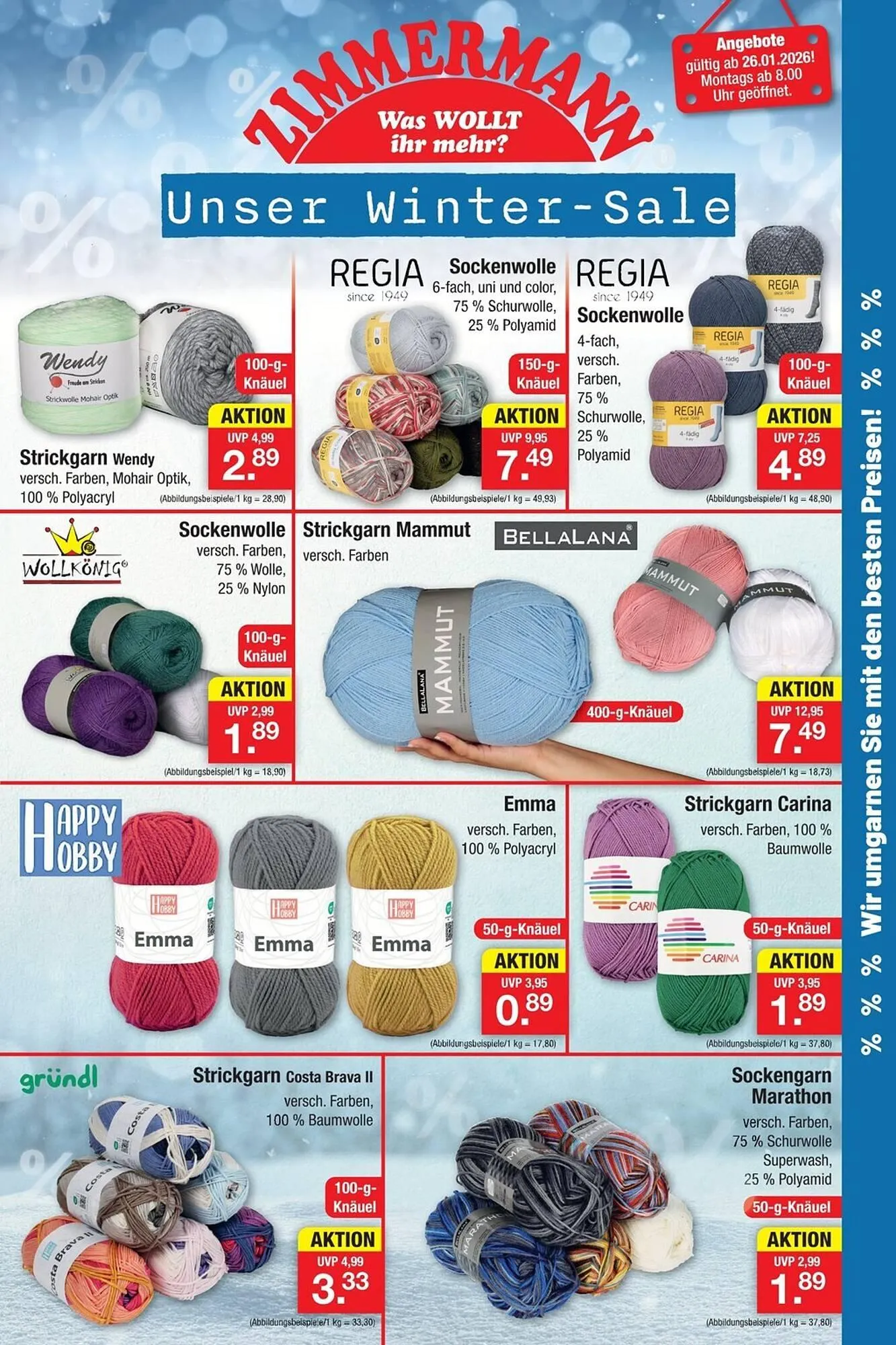 Zimmermann Prospekt von 26. Januar bis 31. Januar 2026 - Prospekt seite 11