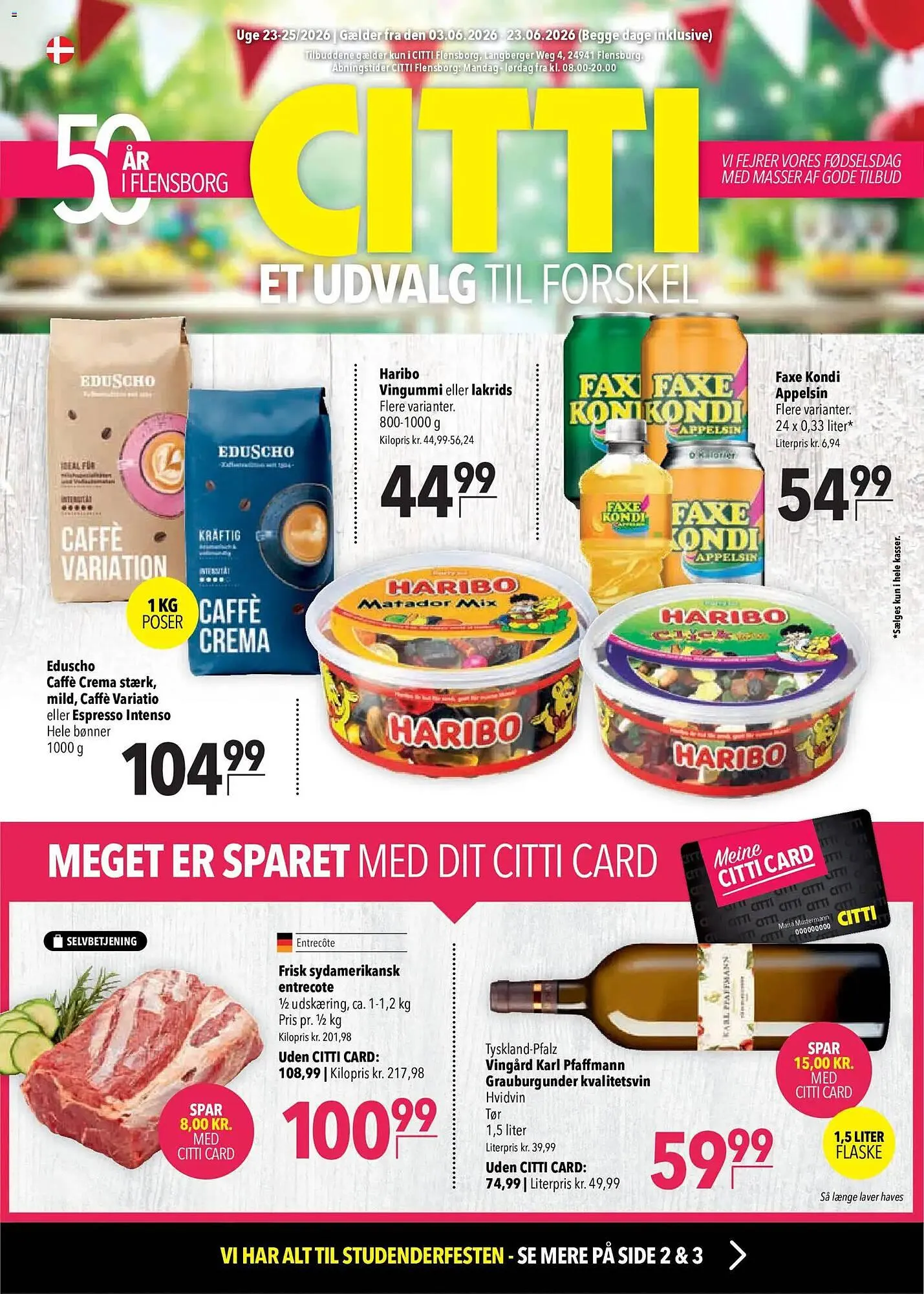 CITTI Markt Prospekt von 3. Juni bis 23. Juni 2026 - Prospekt seite 1