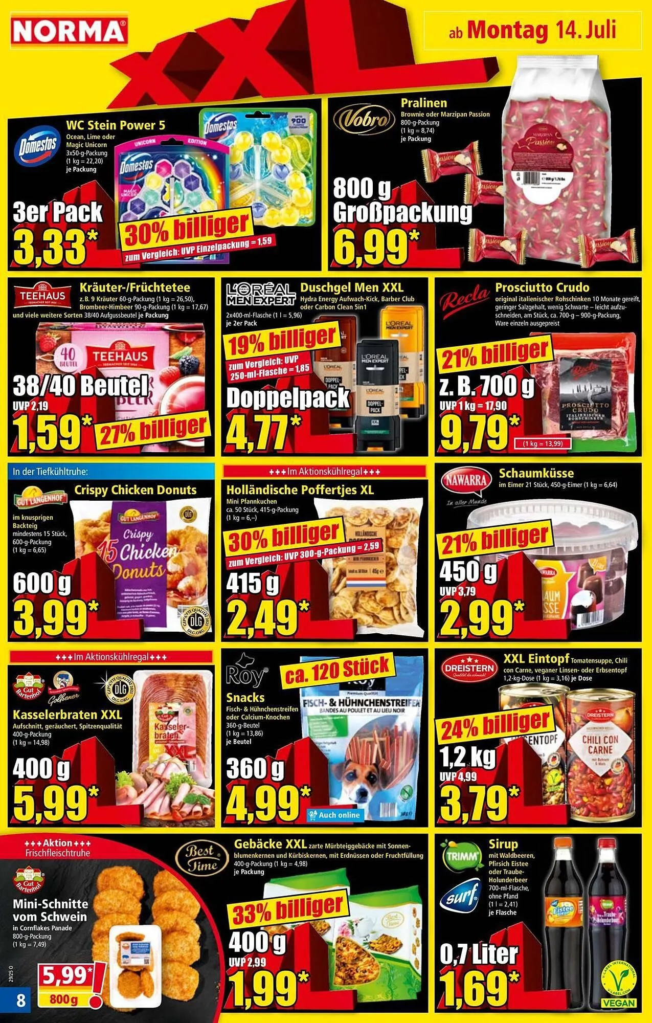 Norma Prospekt von 14. Juli bis 20. Juli 2025 - Prospekt seite 8