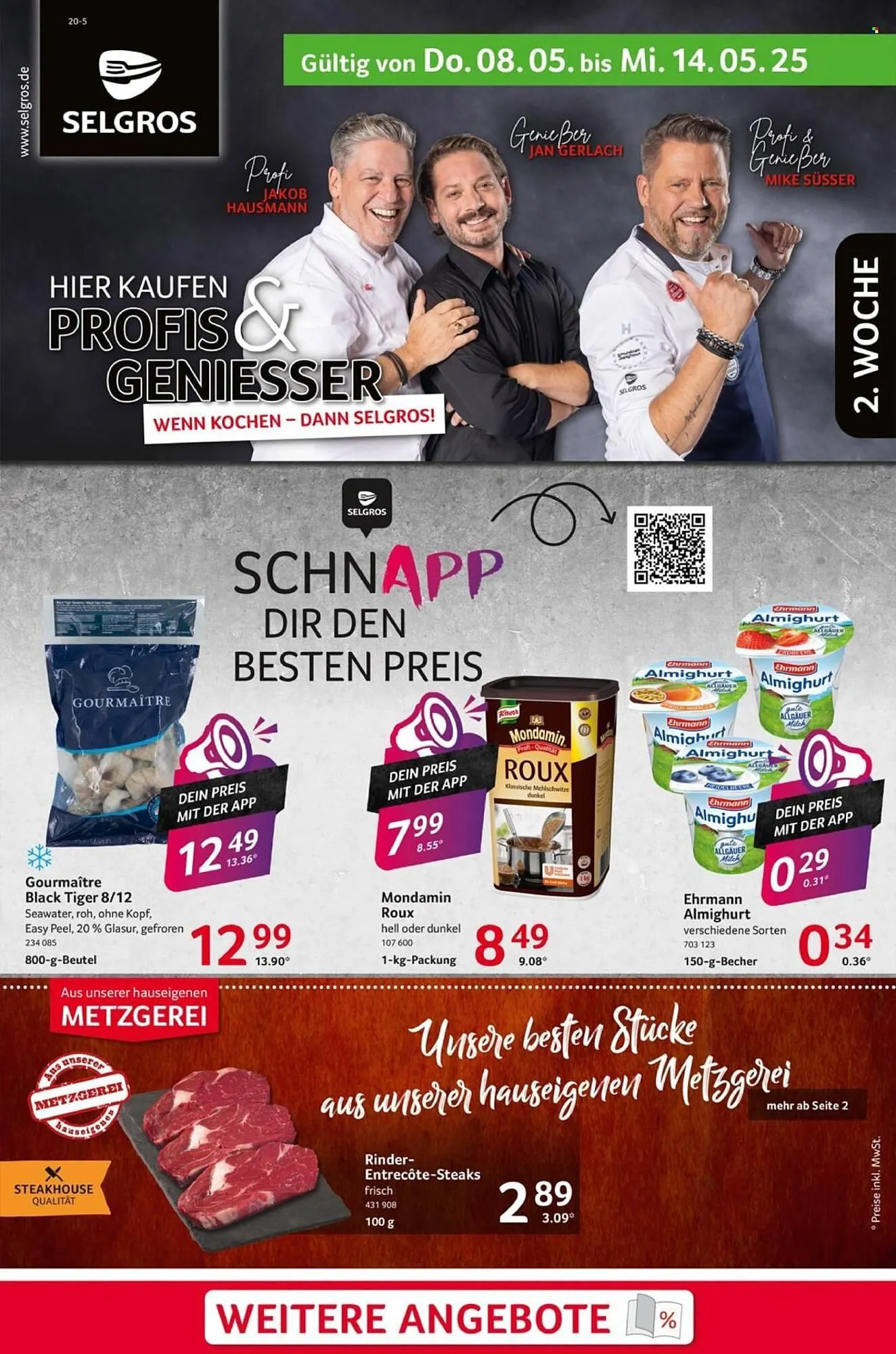 Selgros Prospekt von 8. Mai bis 14. Mai 2025 - Prospekt seite 1