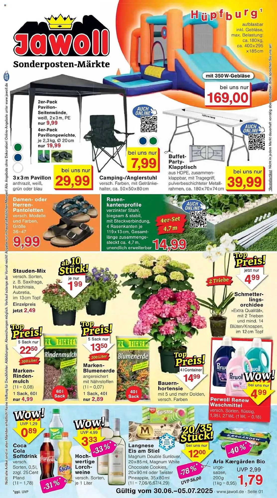 Jawoll Prospekt von 30. Juni bis 5. Juli 2025 - Prospekt seite 1